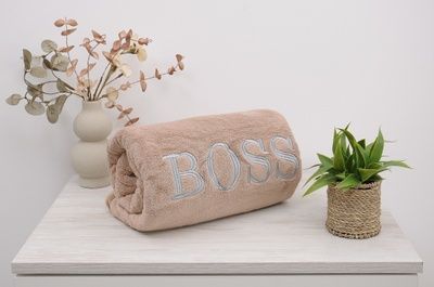 Рушник BOSS 85x155 UK-BOSS-brown фото