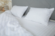 Комплект постільної білизни Luxhome Страйп-сатин KPB-A1,5-ST220(2x2)-white0002-50x70 фото 4